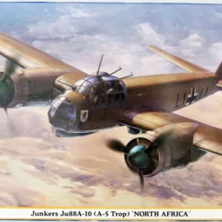 Hasegawa 07440 Junkers Ju88-10 (A-5 Trop) North Africa1/48 Scale Kit