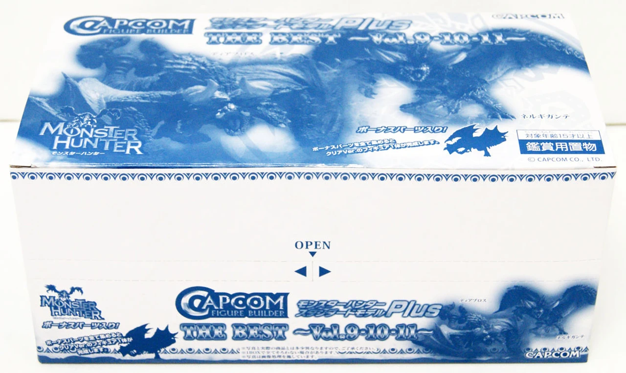 Capcom Figure Builder Monster Hunter Standard Model Plus THE BEST Vol. 9-10-11 BOX (6 Pcs + Bonus) 4 Capcom Figure Builder Monster Hunter Standard Model Plus THE BEST Vol. 9-10-11 BOX (6 Pcs + Bonus) - Image 2