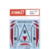 Studio27 ST27-DC1199 962C "Kenwood" #10 JSPC 1988 Decal For Hasegawa 1/24 1 Studio27 ST27-DC1199 962C "Kenwood" #10 JSPC 1988 Decal For Hasegawa 1/24 -Kotobukiya shop 1 19849.1503989533