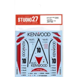 Studio27 ST27-DC1199 962C "Kenwood" #10 JSPC 1988 Decal For Hasegawa 1/24