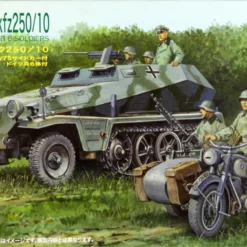 Fujimi SWA17 Special World Armor Hanomag Sdkfz250/10 1/76 Scale Kit