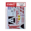 Studio27 ST27-DC785 NSR500 Emerson #10/#65 WGP 2000 For Tamiya 1/12 -Kotobukiya shop 1 55123.1498111303