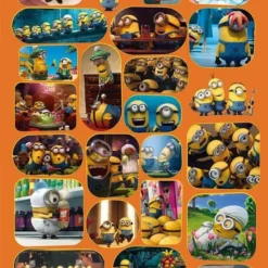 Yanoman Jigsaw Puzzle 10-1285 Minions Super Scenes (1000 Pieces)
