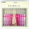 Tulip TER-001 ETIMO Rose Cushion Grip Crochet Hook Needles 10 Pcs Set (Pink) -Kotobukiya shop 1 85209.1532676275