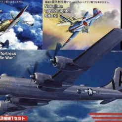 Fujimi No.10 B-29 Pacific War VS Raiden & Shoki 1/144 Scale Kit