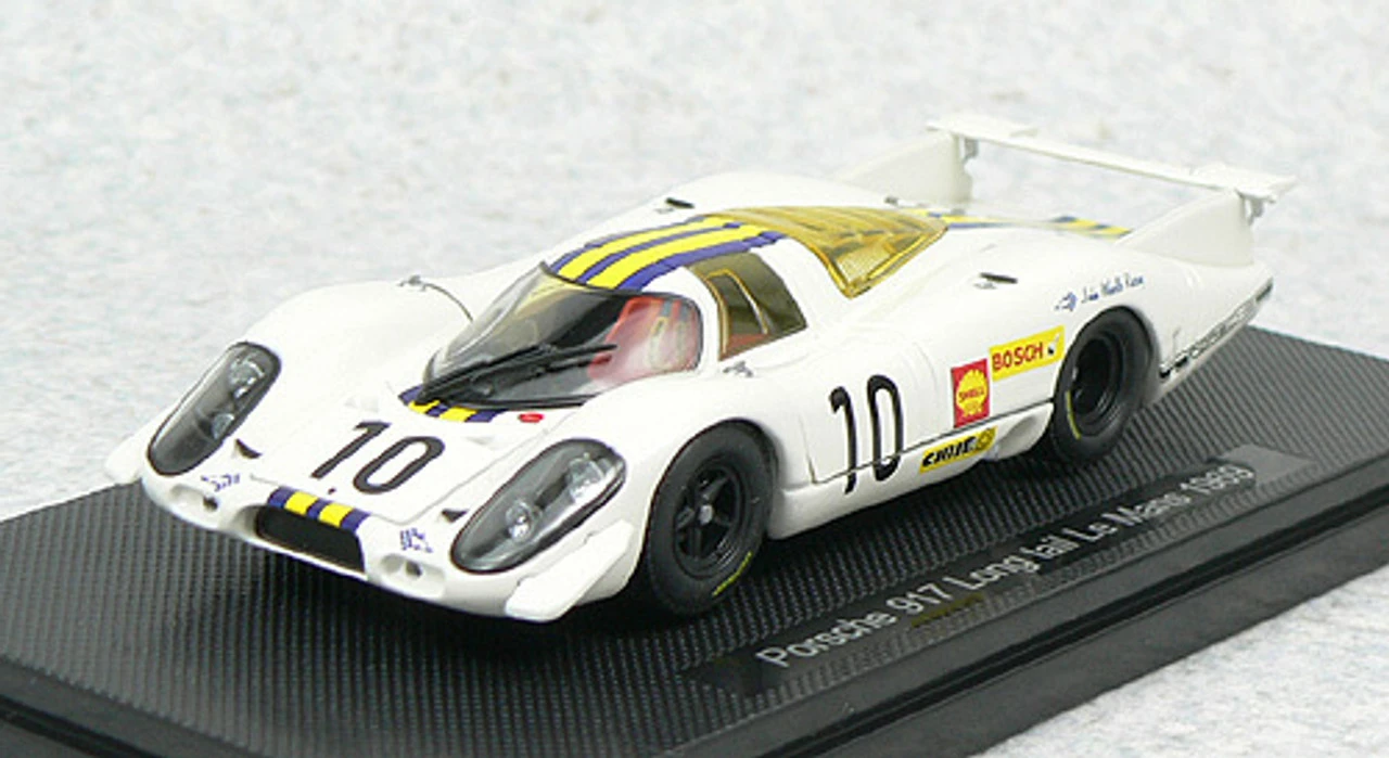 Ebbro 43742 Porsche 917 Le Mans 1969 No.10 (White) 1/43 Scale 3 Ebbro 43742 Porsche 917 Le Mans 1969 No.10 (White) 1/43 Scale