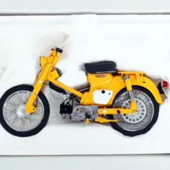 Ebbro 10025 Honda Hunter Cub CT100 (Yellow) 1/10 Scale -Kotobukiya shop 4526175100254 3 22953.1523608702