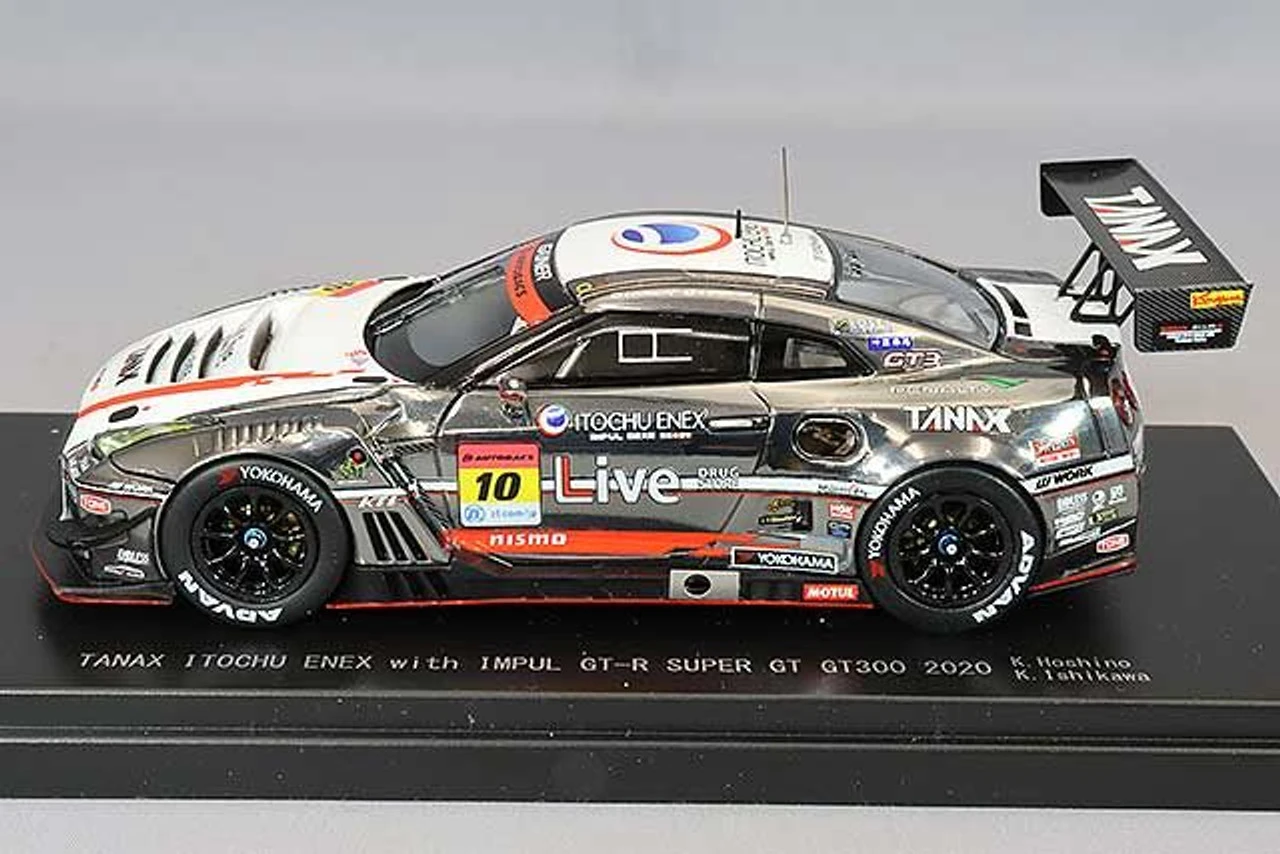 Ebbro 1/43 TANAX ITOCHU ENEX With IMPUL GT-R SUPER GT GT300 2020 No.10 5 Ebbro 1/43 TANAX ITOCHU ENEX With IMPUL GT-R SUPER GT GT300 2020 No.10 - Image 3
