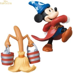 Medicom UDF Disney Series 10 Mickey Mouse & Broom Figure