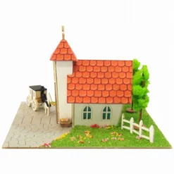 Sankei MP05-10 Small Church Non-Scale Miniature Art Paper Kits Paper Kits -Kotobukiya shop 4580236847526 3 25561.1521166740