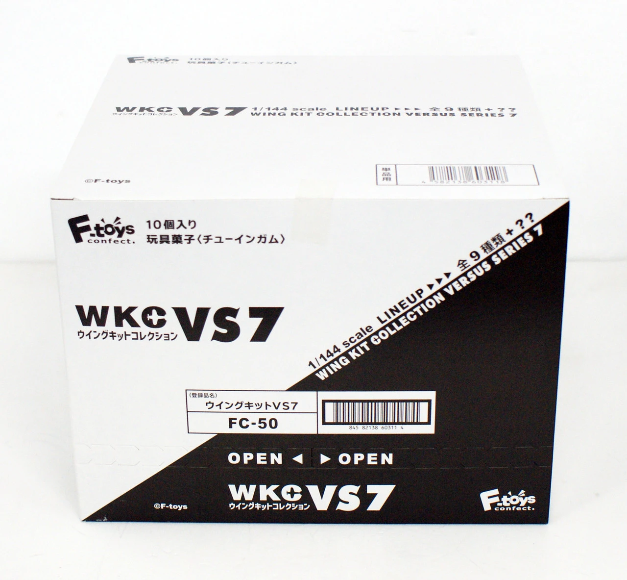 F-toys Wing Kit Collection VS7 Semi-Finished 1/144 Scale Kit 1 BOX 10 Kits Set 4 F-toys Wing Kit Collection VS7 Semi-Finished 1/144 Scale Kit 1 BOX 10 Kits Set - Image 2