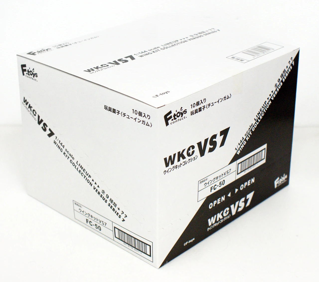 F-toys Wing Kit Collection VS7 Semi-Finished 1/144 Scale Kit 1 BOX 10 Kits Set 5 F-toys Wing Kit Collection VS7 Semi-Finished 1/144 Scale Kit 1 BOX 10 Kits Set - Image 3