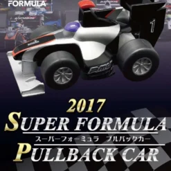 F-toys Super Formula Pull Back Car 1 2017 BOX 10 Pcs. Set
