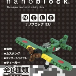 F-toys Nanoblock Mili 1 BOX 10 Kit Set