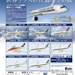 F-toys World's Airline Series 1/500 Scale Singapore Airlines 1 BOX 10 Kits Set 18 F-toys World's Airline Series 1/500 Scale Singapore Airlines 1 BOX 10 Kits Set -Kotobukiya shop 4582138603576 10 90910.1531209847