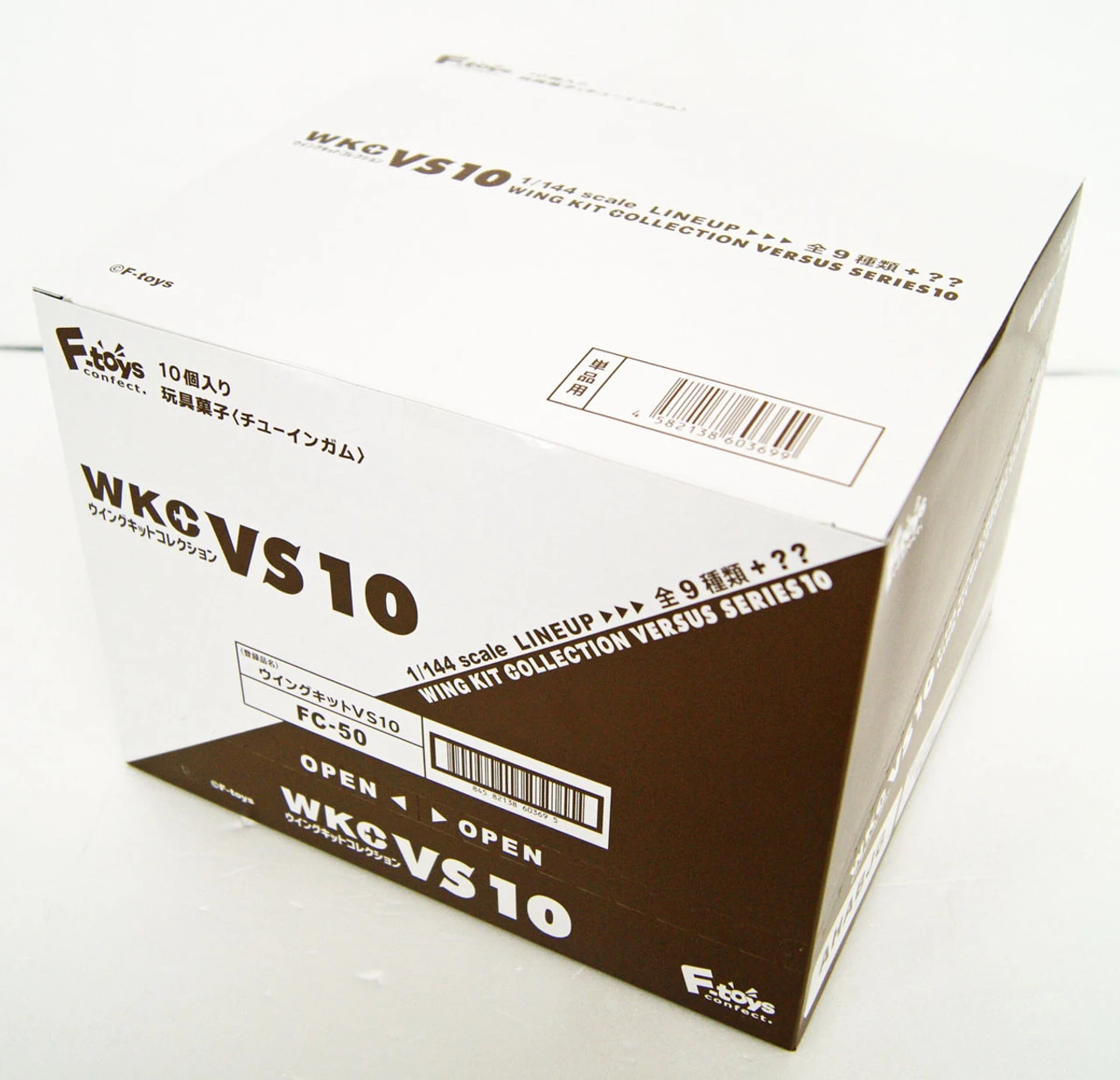 F-toys Wing Kit Collection VS10 Semi-Finished 1/144 Scale Kit 1 BOX 10 Kits Set 3 F-toys Wing Kit Collection VS10 Semi-Finished 1/144 Scale Kit 1 BOX 10 Kits Set
