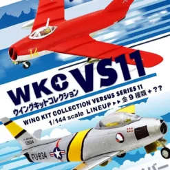 F-toys Wing Kit Collection VS11 Semi-Finished 1/144 Scale Kit 1 BOX 10 Kits Set