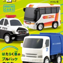 F-toys Vehicle Collection No.8 Pullback Mini-Car 1 BOX 10 Pcs. Set