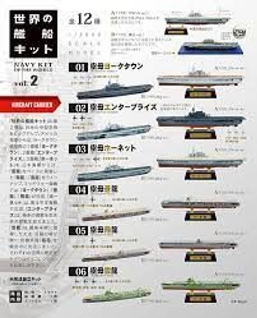 F-toys Navy Kit Of The World Vol. 2 1/2000 Scale 1 BOX 10 Kits Set 3 F-toys Navy Kit Of The World Vol. 2 1/2000 Scale 1 BOX 10 Kits Set