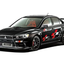 Aoshima 55441 Mitsubishi Ralliart CZ4A Lancer Evolution 10 2007 1/24 Scale Kit -Kotobukiya shop 4905083055441 1 47031.1524039534
