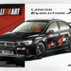 Aoshima 55441 Mitsubishi Ralliart CZ4A Lancer Evolution 10 2007 1/24 Scale Kit -Kotobukiya shop 4905083055441 1 32228.1524039586