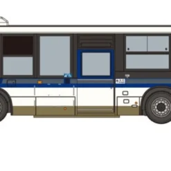 Aoshima Working Vehicle No.10 1/80 The Mitsubishi Fuso Aero Star MP38 (Keio Dentetsu Bus) Plastic Model