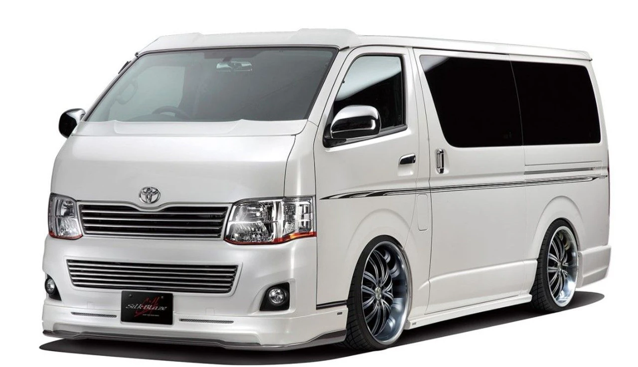Aoshima The Tuned Car No.28 1/24 Silk Blaze TRH200V Hiace Ver. III '10 Toyota Plastic Model 8 Aoshima The Tuned Car No.28 1/24 Silk Blaze TRH200V Hiace Ver. III '10 Toyota Plastic Model - Image 6