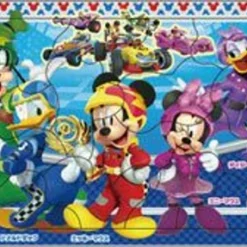 Apollo-sha 24-169 Jigsaw Puzzle Disney Mickey Mouse & Friends Panorama Puzzle (10+15+20 Pieces)