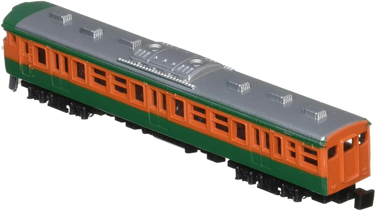 TRANE N Gauge Die Cast Scale Model No.10 Suburban Train (Shonan Color) 4 TRANE N Gauge Die Cast Scale Model No.10 Suburban Train (Shonan Color) - Image 2