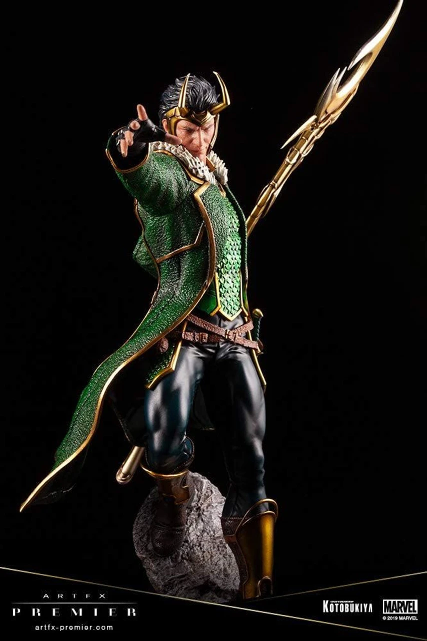 Kotobukiya ARTFX PREMIER Marvel Universe Loki 1/10 Figure 5 Kotobukiya ARTFX PREMIER Marvel Universe Loki 1/10 Figure - Image 3