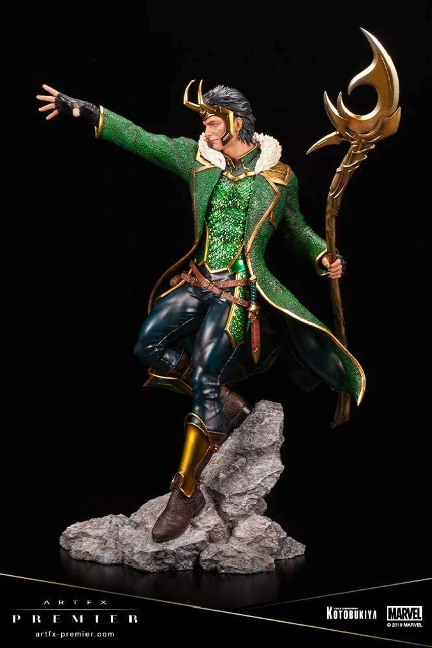 Kotobukiya ARTFX PREMIER Marvel Universe Loki 1/10 Figure 4 Kotobukiya ARTFX PREMIER Marvel Universe Loki 1/10 Figure - Image 2