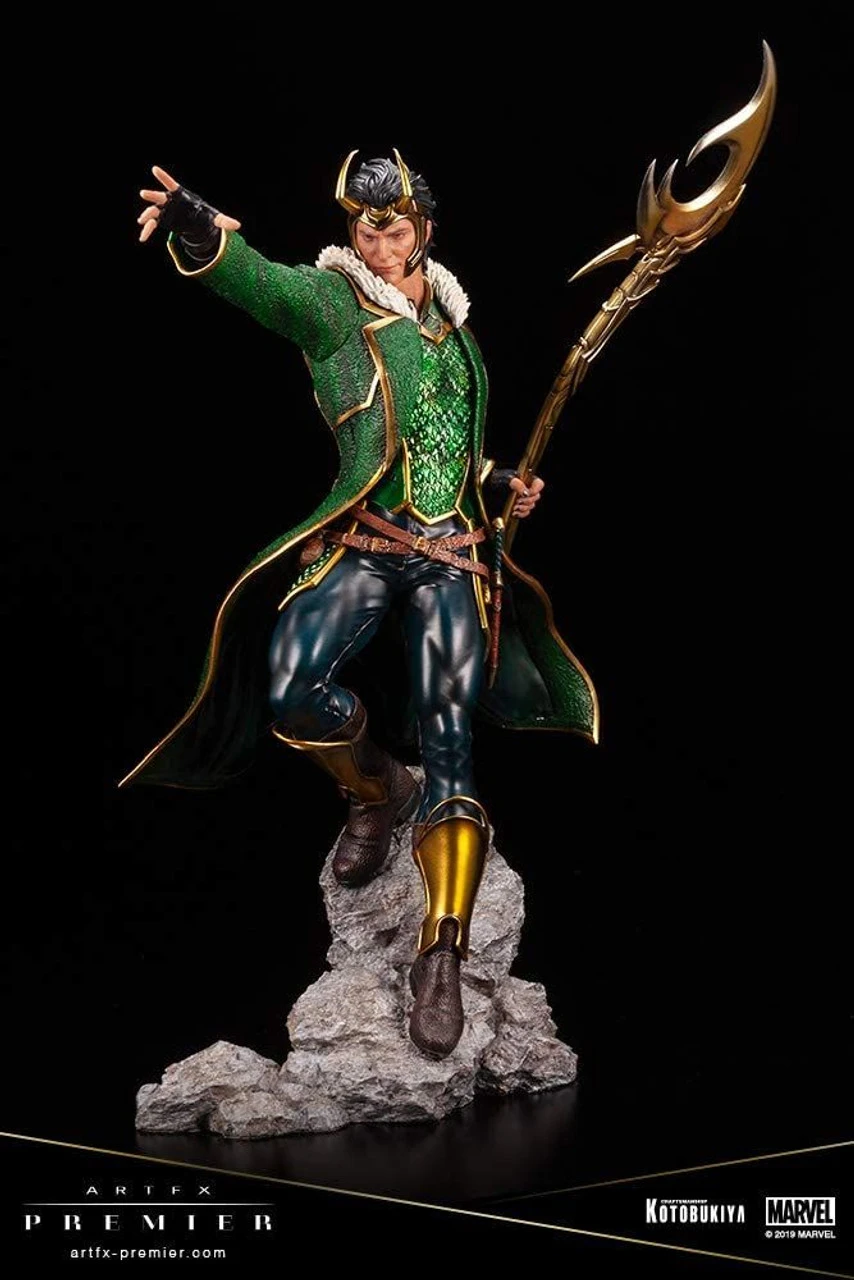 Kotobukiya ARTFX PREMIER Marvel Universe Loki 1/10 Figure 9 Kotobukiya ARTFX PREMIER Marvel Universe Loki 1/10 Figure - Image 7