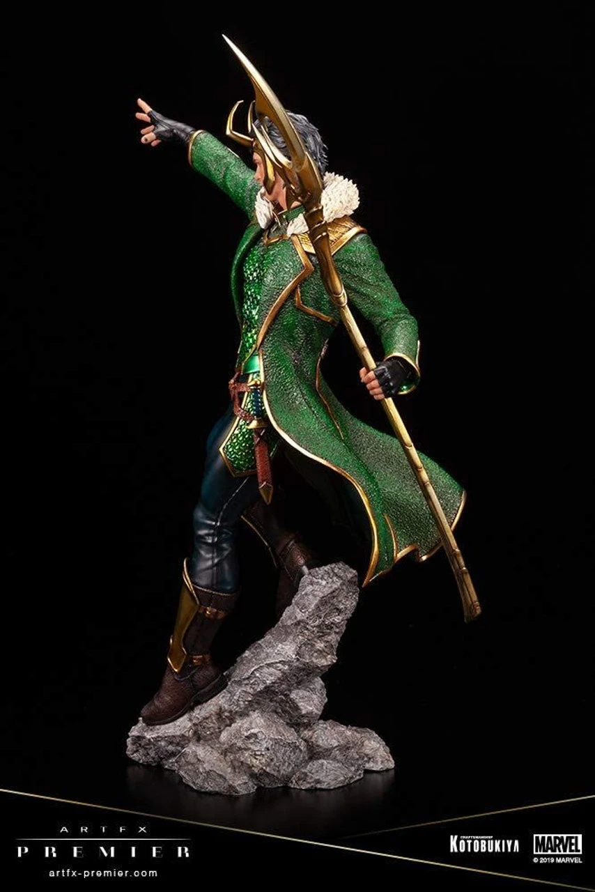 Kotobukiya ARTFX PREMIER Marvel Universe Loki 1/10 Figure 10 Kotobukiya ARTFX PREMIER Marvel Universe Loki 1/10 Figure - Image 8