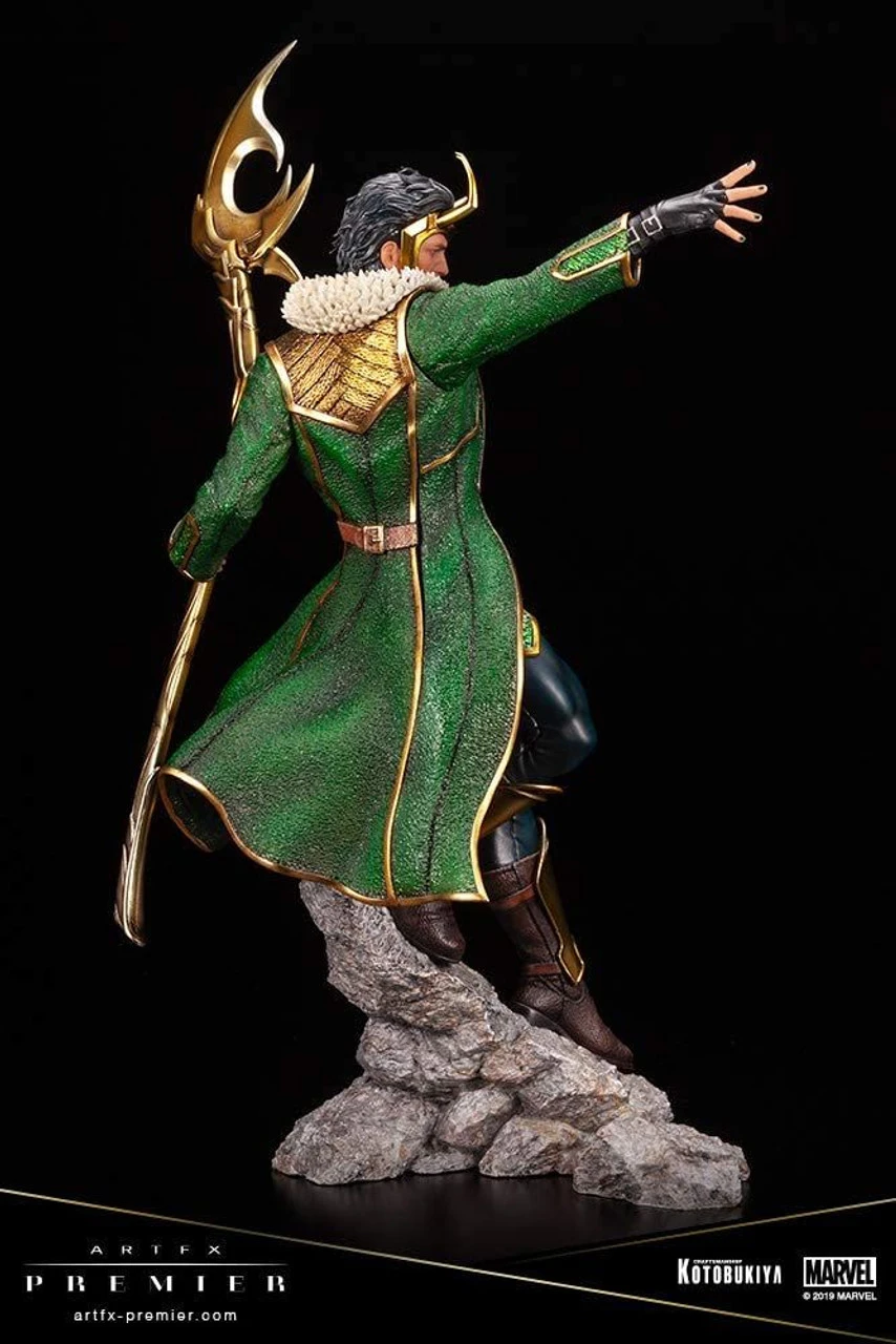Kotobukiya ARTFX PREMIER Marvel Universe Loki 1/10 Figure 6 Kotobukiya ARTFX PREMIER Marvel Universe Loki 1/10 Figure - Image 4