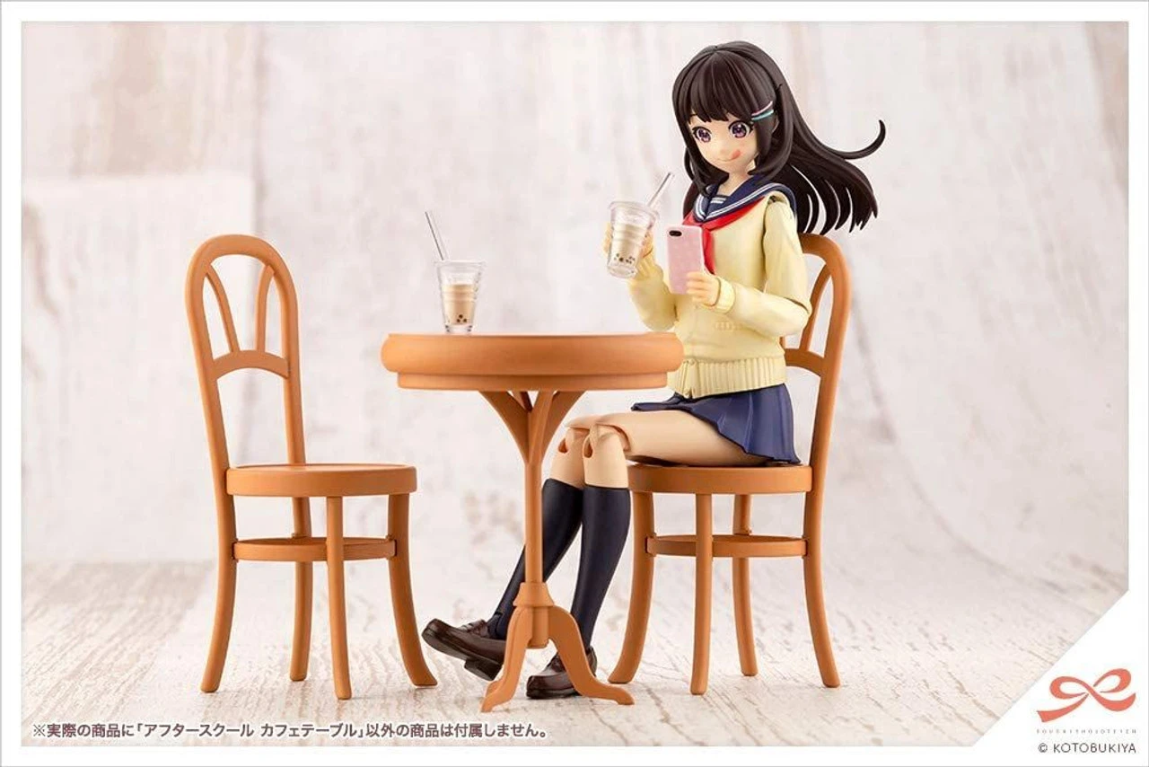 Kotobukiya Sousai Shojo Teien 1/10 After School Cafe Table Plastic Model 6 Kotobukiya Sousai Shojo Teien 1/10 After School Cafe Table Plastic Model - Image 4