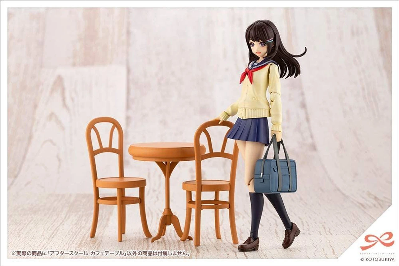 Kotobukiya Sousai Shojo Teien 1/10 After School Cafe Table Plastic Model 7 Kotobukiya Sousai Shojo Teien 1/10 After School Cafe Table Plastic Model - Image 5