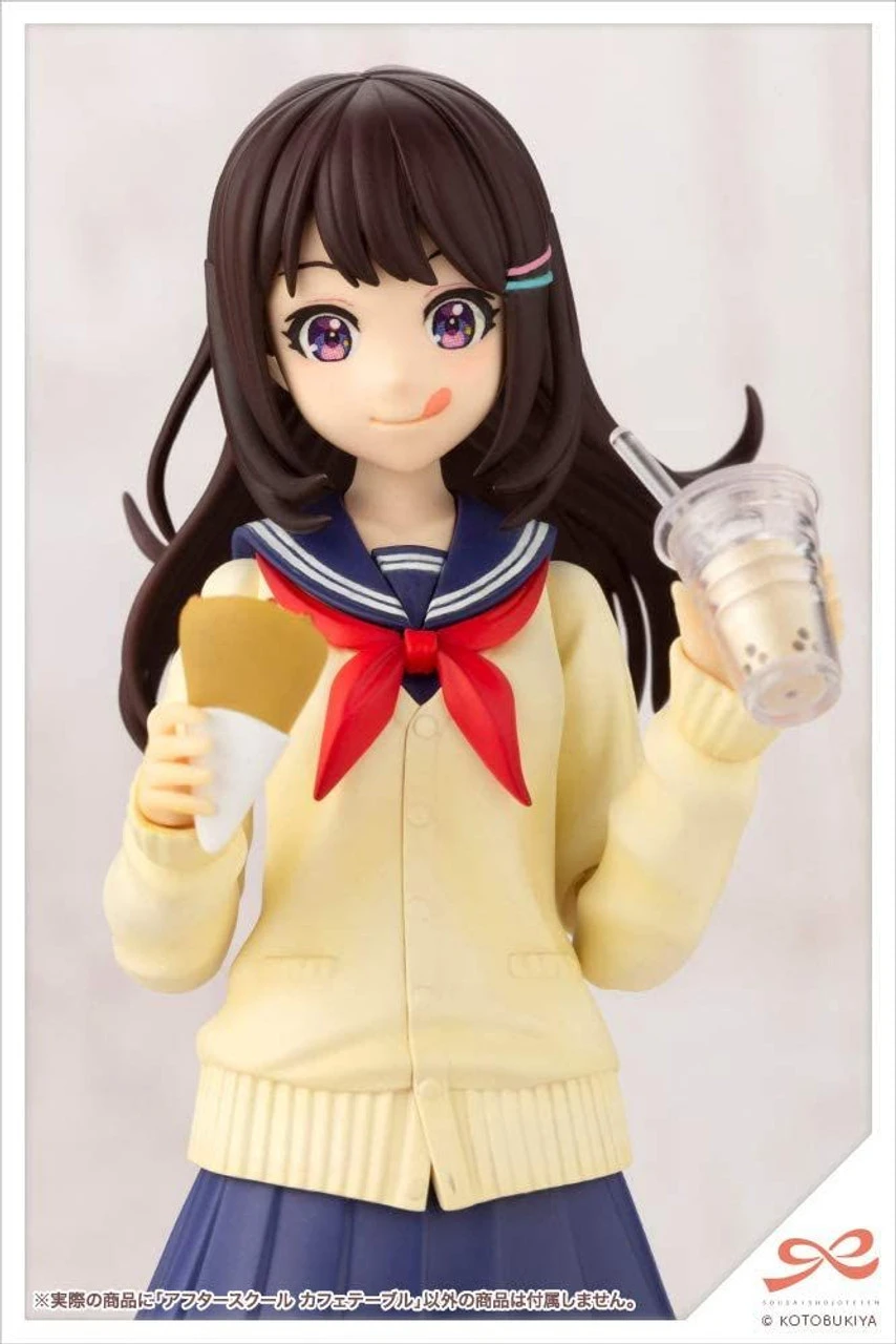 Kotobukiya Sousai Shojo Teien 1/10 After School Cafe Table Plastic Model 9 Kotobukiya Sousai Shojo Teien 1/10 After School Cafe Table Plastic Model - Image 7