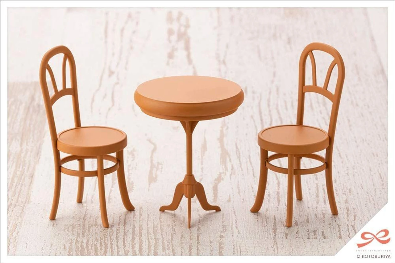 Kotobukiya Sousai Shojo Teien 1/10 After School Cafe Table Plastic Model 4 Kotobukiya Sousai Shojo Teien 1/10 After School Cafe Table Plastic Model - Image 2