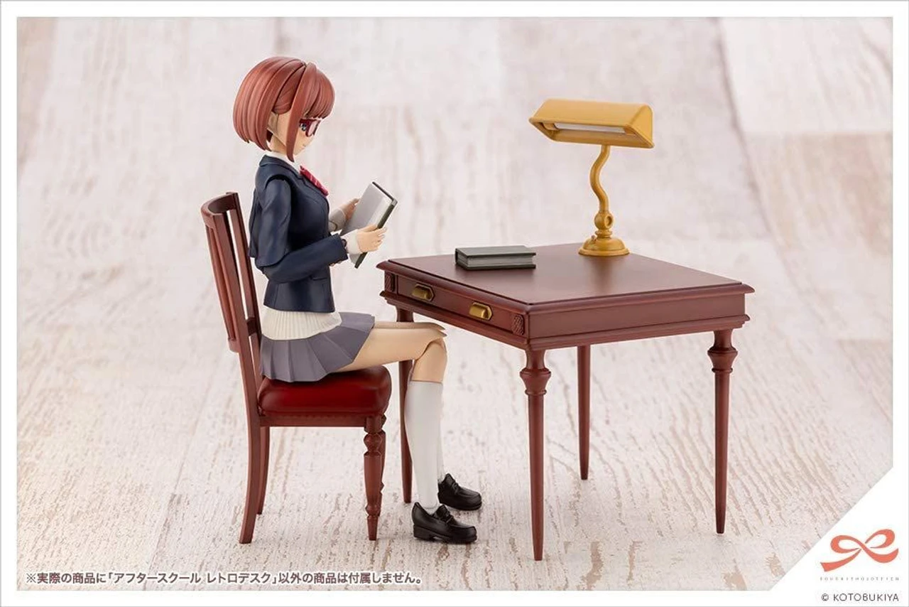 Kotobukiya Sousai Shojo Teien 1/10 After School Retro Desk Plastic Model 6 Kotobukiya Sousai Shojo Teien 1/10 After School Retro Desk Plastic Model - Image 4