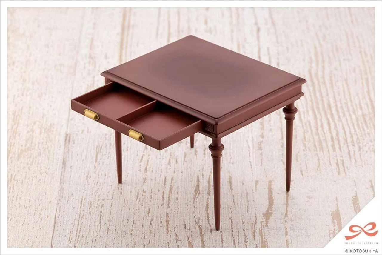 Kotobukiya Sousai Shojo Teien 1/10 After School Retro Desk Plastic Model 7 Kotobukiya Sousai Shojo Teien 1/10 After School Retro Desk Plastic Model - Image 5