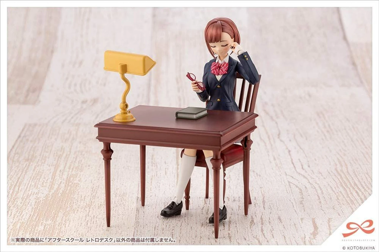 Kotobukiya Sousai Shojo Teien 1/10 After School Retro Desk Plastic Model 5 Kotobukiya Sousai Shojo Teien 1/10 After School Retro Desk Plastic Model - Image 3