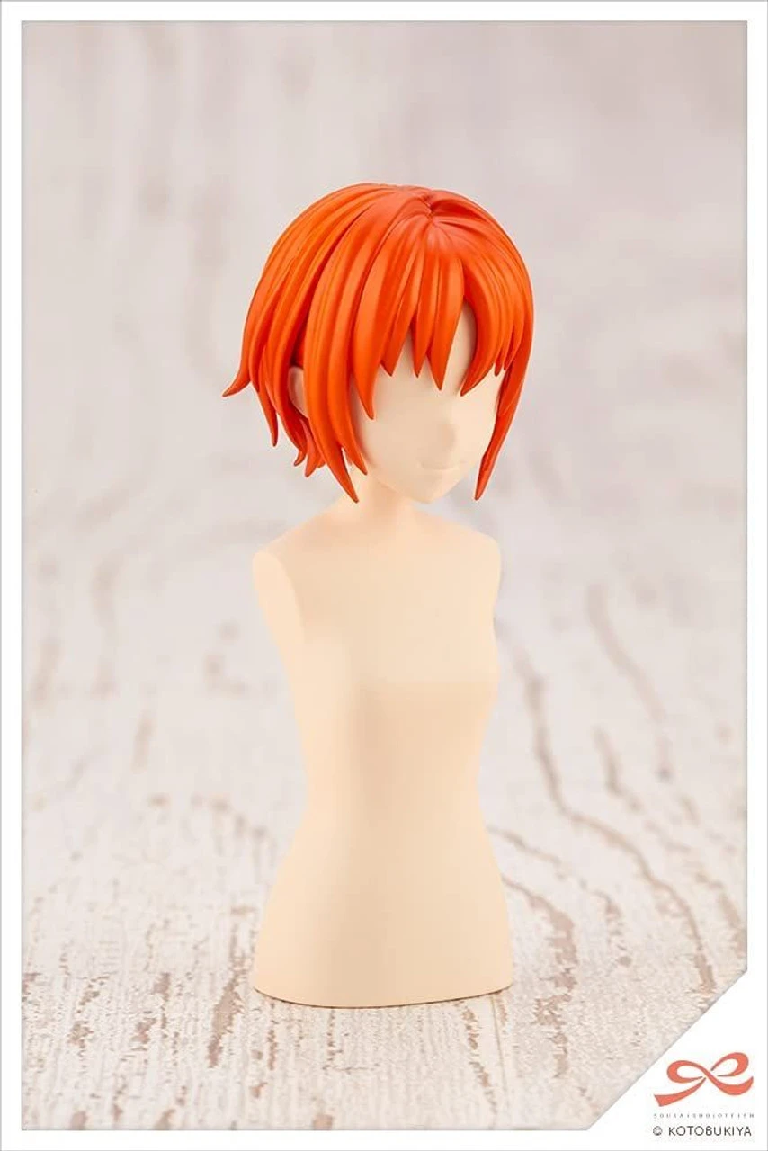 Kotobukiya Sousai Shoujo Teien 1/10 After School Short Wig A (Orange & Purple) Plastic Model 4 Kotobukiya Sousai Shoujo Teien 1/10 After School Short Wig A (Orange & Purple) Plastic Model - Image 2