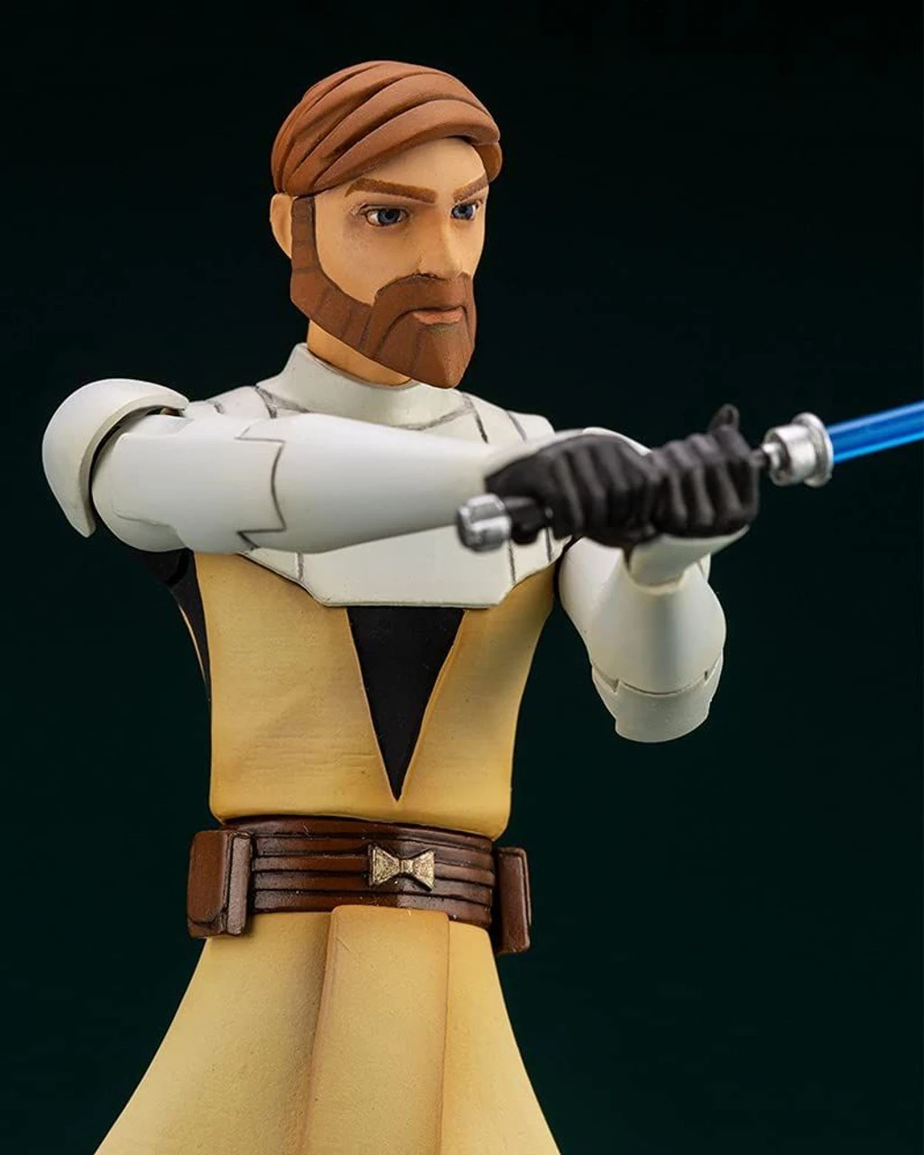 Kotobukiya ARTFX+ Obi-Wan Kenobi Clone Wars Easy Assembly Kit 1/10 Figure (Star Wars:The Clone Wars) 14 Kotobukiya ARTFX+ Obi-Wan Kenobi Clone Wars Easy Assembly Kit 1/10 Figure (Star Wars:The Clone Wars) - Image 12