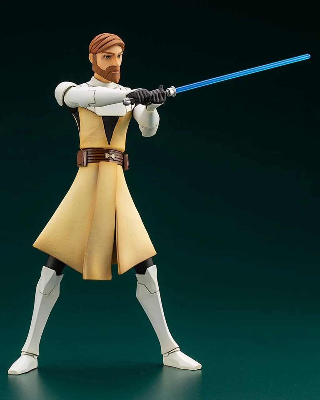 Kotobukiya ARTFX+ Obi-Wan Kenobi Clone Wars Easy Assembly Kit 1/10 Figure (Star Wars:The Clone Wars) 10 Kotobukiya ARTFX+ Obi-Wan Kenobi Clone Wars Easy Assembly Kit 1/10 Figure (Star Wars:The Clone Wars) - Image 8