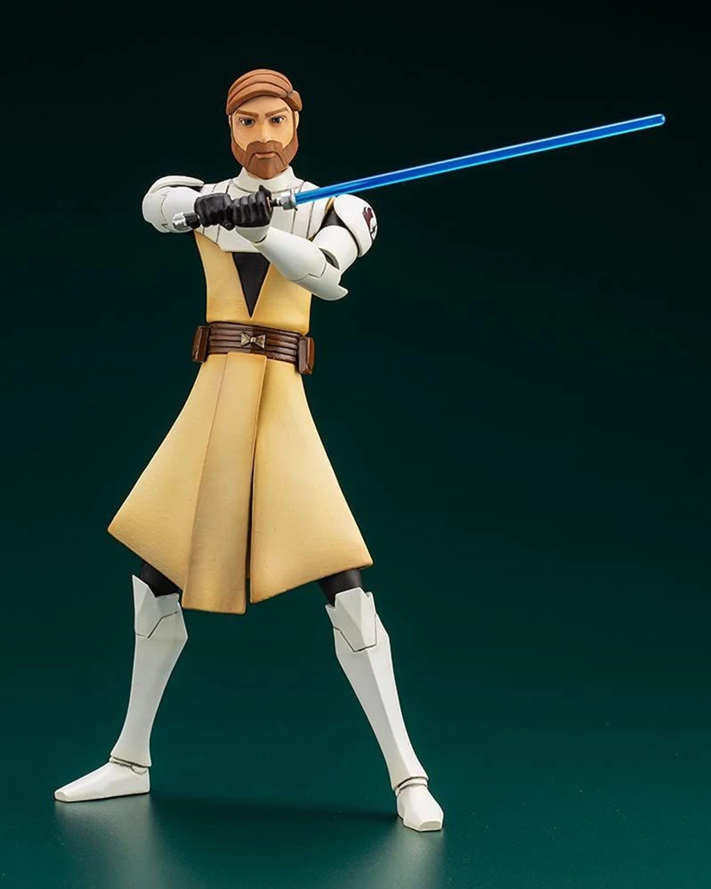 Kotobukiya ARTFX+ Obi-Wan Kenobi Clone Wars Easy Assembly Kit 1/10 Figure (Star Wars:The Clone Wars) 17 Kotobukiya ARTFX+ Obi-Wan Kenobi Clone Wars Easy Assembly Kit 1/10 Figure (Star Wars:The Clone Wars) - Image 15