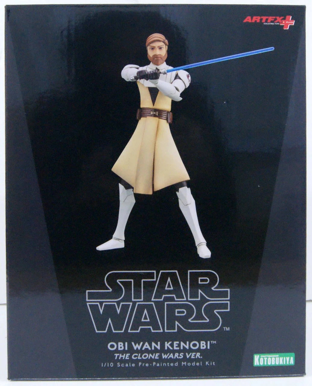 Kotobukiya ARTFX+ Obi-Wan Kenobi Clone Wars Easy Assembly Kit 1/10 Figure (Star Wars:The Clone Wars) 18 Kotobukiya ARTFX+ Obi-Wan Kenobi Clone Wars Easy Assembly Kit 1/10 Figure (Star Wars:The Clone Wars) - Image 16