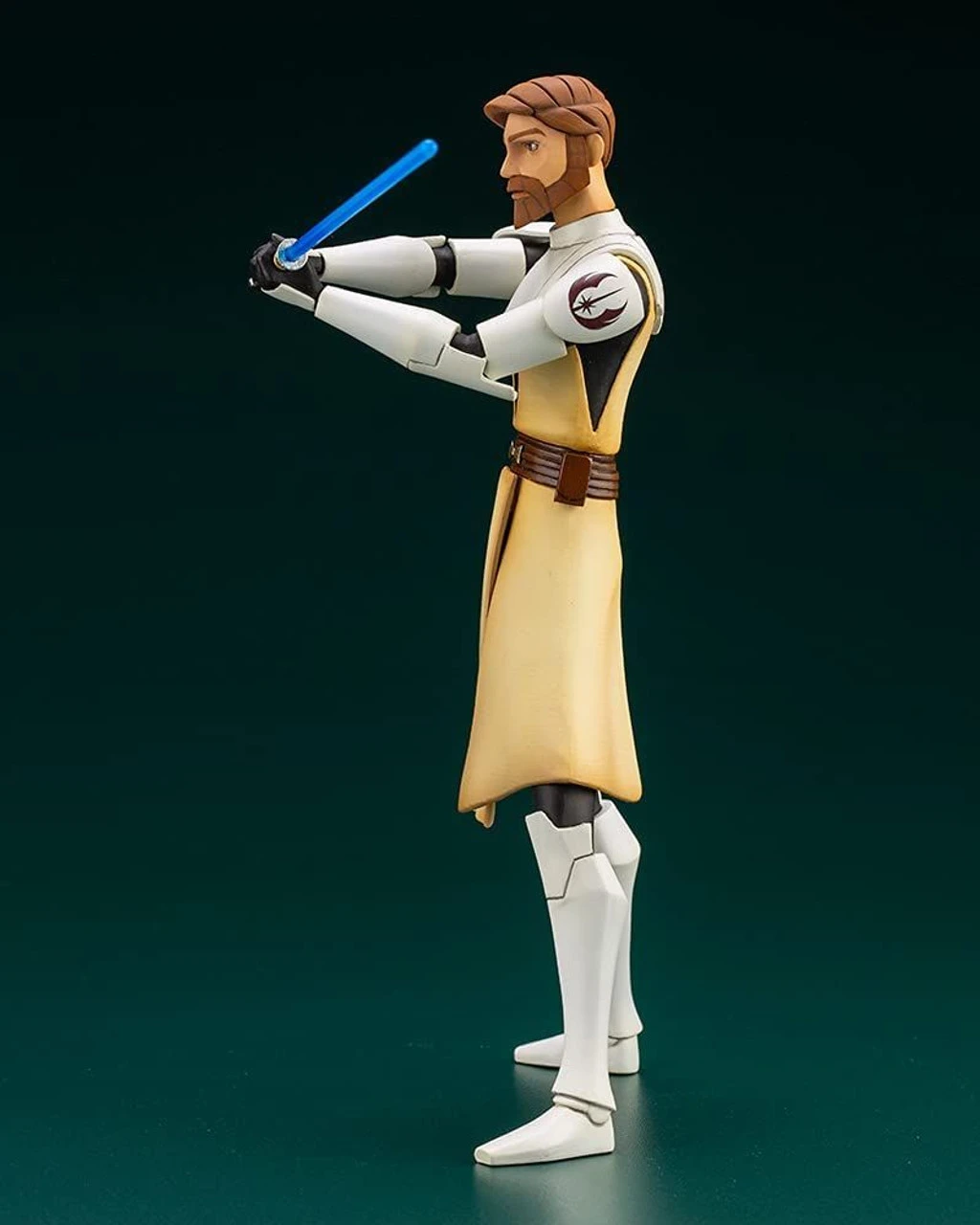 Kotobukiya ARTFX+ Obi-Wan Kenobi Clone Wars Easy Assembly Kit 1/10 Figure (Star Wars:The Clone Wars) 5 Kotobukiya ARTFX+ Obi-Wan Kenobi Clone Wars Easy Assembly Kit 1/10 Figure (Star Wars:The Clone Wars) - Image 3