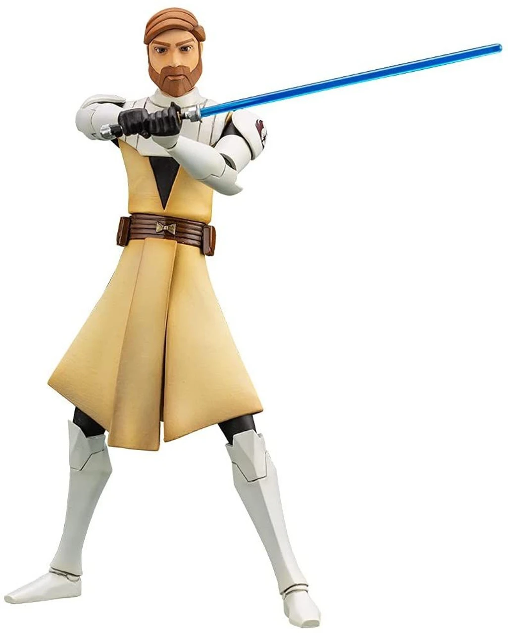 Kotobukiya ARTFX+ Obi-Wan Kenobi Clone Wars Easy Assembly Kit 1/10 Figure (Star Wars:The Clone Wars) 3 Kotobukiya ARTFX+ Obi-Wan Kenobi Clone Wars Easy Assembly Kit 1/10 Figure (Star Wars:The Clone Wars)