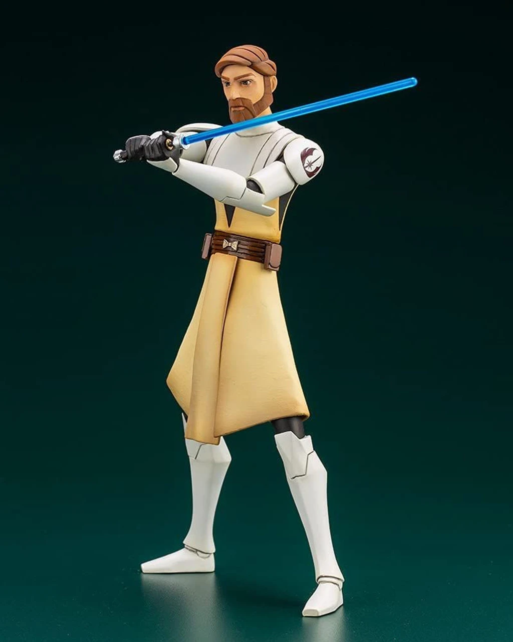 Kotobukiya ARTFX+ Obi-Wan Kenobi Clone Wars Easy Assembly Kit 1/10 Figure (Star Wars:The Clone Wars) 4 Kotobukiya ARTFX+ Obi-Wan Kenobi Clone Wars Easy Assembly Kit 1/10 Figure (Star Wars:The Clone Wars) - Image 2