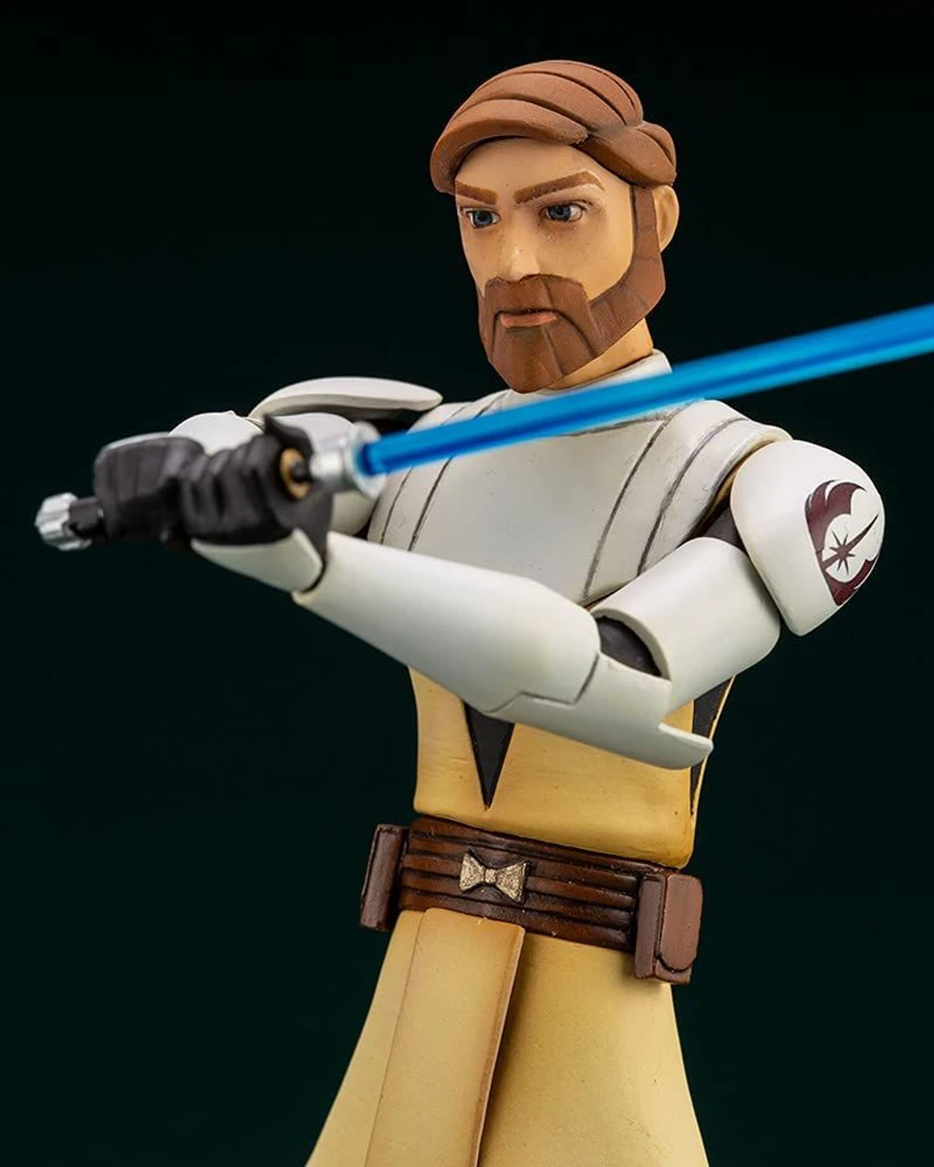 Kotobukiya ARTFX+ Obi-Wan Kenobi Clone Wars Easy Assembly Kit 1/10 Figure (Star Wars:The Clone Wars) 13 Kotobukiya ARTFX+ Obi-Wan Kenobi Clone Wars Easy Assembly Kit 1/10 Figure (Star Wars:The Clone Wars) - Image 11